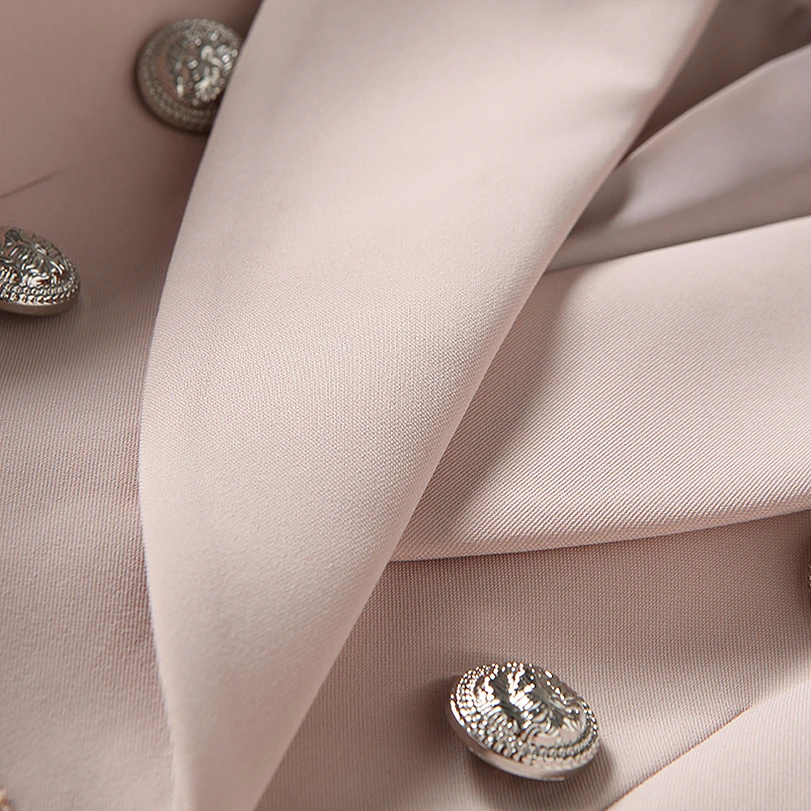 Высокое качество Новые 2017 барокко дизайнерский Блейзер Для женщин с длинным