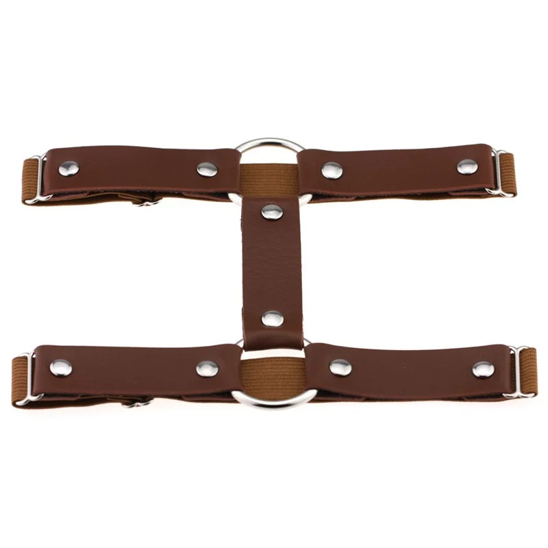 Популярные сексуальные подвязки в стиле Харадзюку из искусственной кожи панк