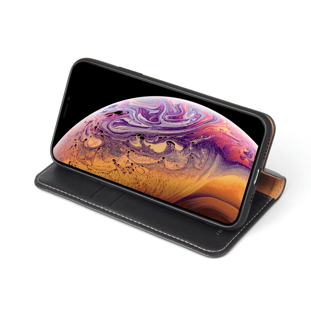 Luxury Leather Flip Case For Apple iPhone X Card Holder Magnetic Wallet Stand Book Cover 7 8 Plus Xs Max Xr Coque | Мобильные