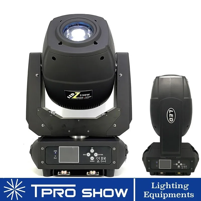 Движущаяся головка 230 Вт Светодиодный светильник Movinghead Spot Prism Zoom дискотечный для