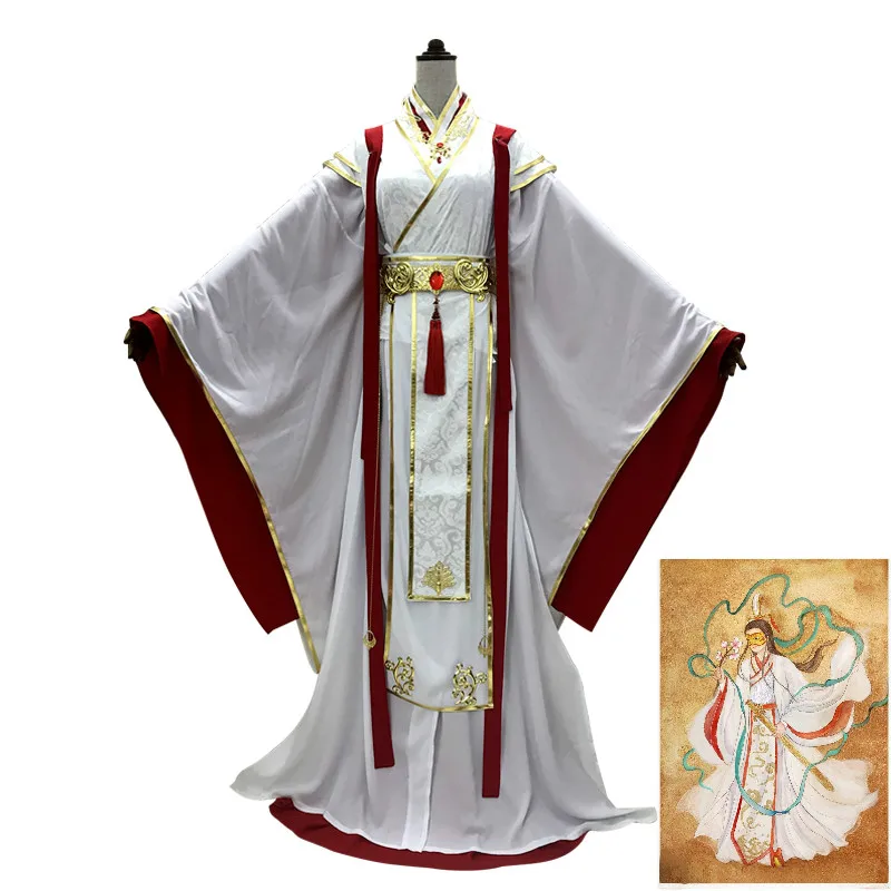 Полный комплект из аниме Tian guan ci fu Xie Lian для косплея костюма Guan Ci Fu|Костюмы аниме| |