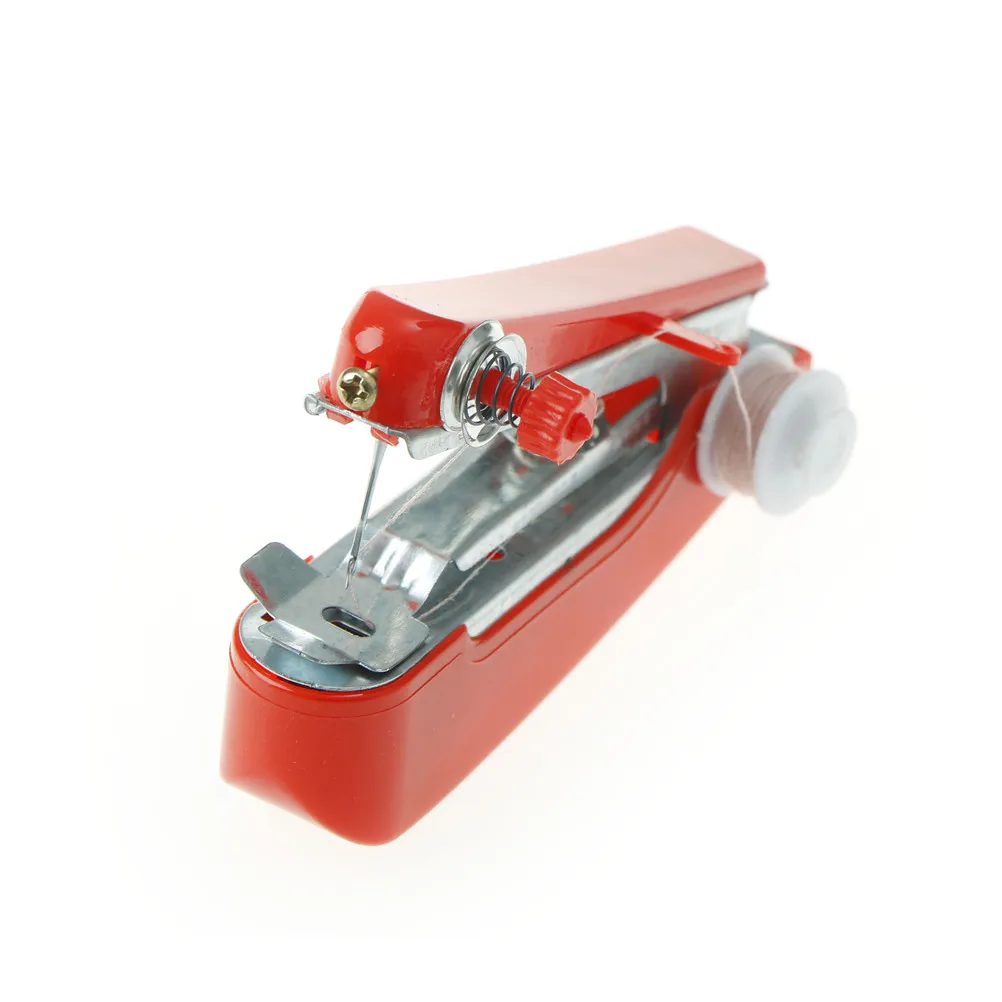 1 шт. портативная ручная мини швейная машина беспроводная для одежды и тканей