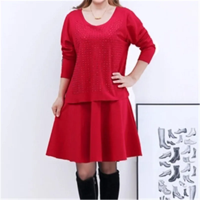 Женское платье с круглым вырезом свободного покроя большого размера|dress loose|colorful