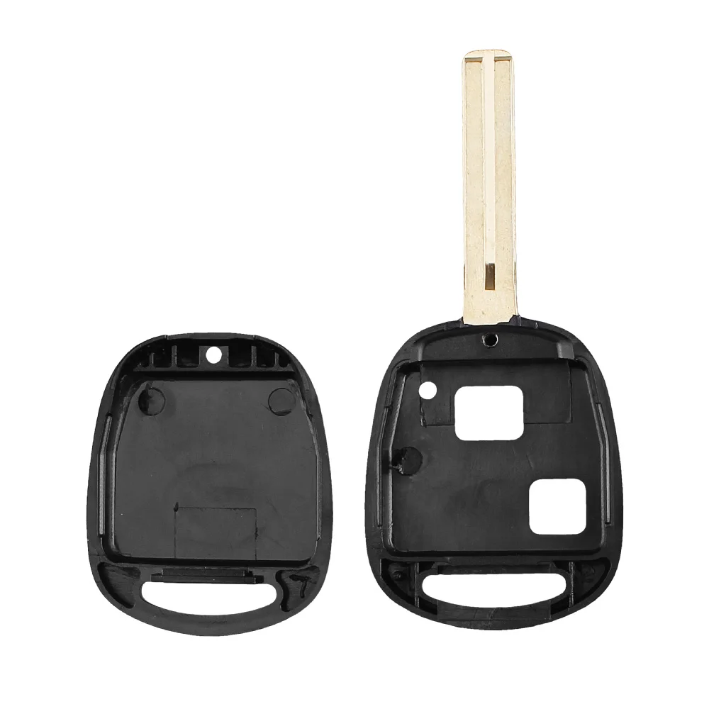KEYYOU New Replacement Housing Shell Remote Key Case Fob 2 Button For Lexus RX300 ES300 Uncut Blade TOY48 40MM | Автомобили и