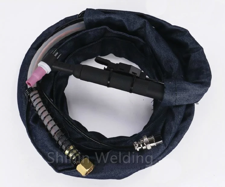 Сварочная горелка с воздушным охлаждением и аргонной дугой M16 силиконовая трубка
