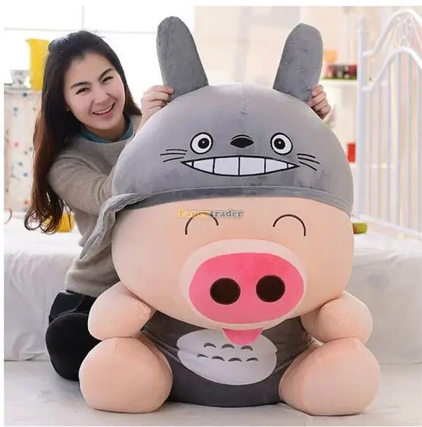 Fancytrader 37 ''/95 см супер милые мягкие плюшевые гигантские игрушки McDull Pig 3 модели