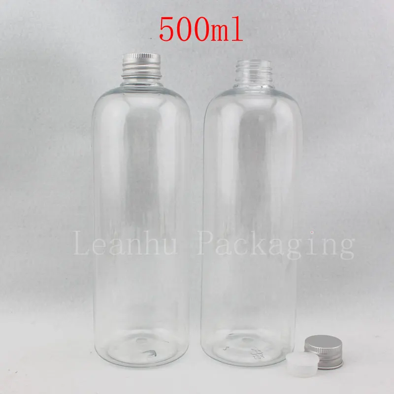 500 мл Прозрачная Круглая Пластиковая алюминиевая крышка от бутылки 500CC