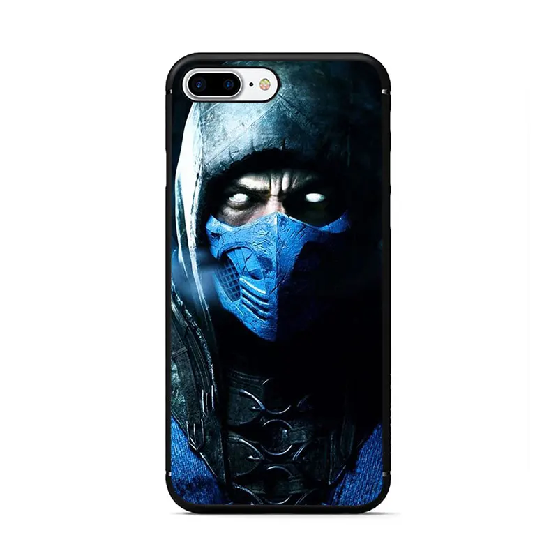 B4 Мягкий чехол для телефона из ТПУ Scorpion In More Kombat для iPhone 11 Pro 5 5S 6 6s 7 8 Plus X XR XS MAX - Цвет: B4
