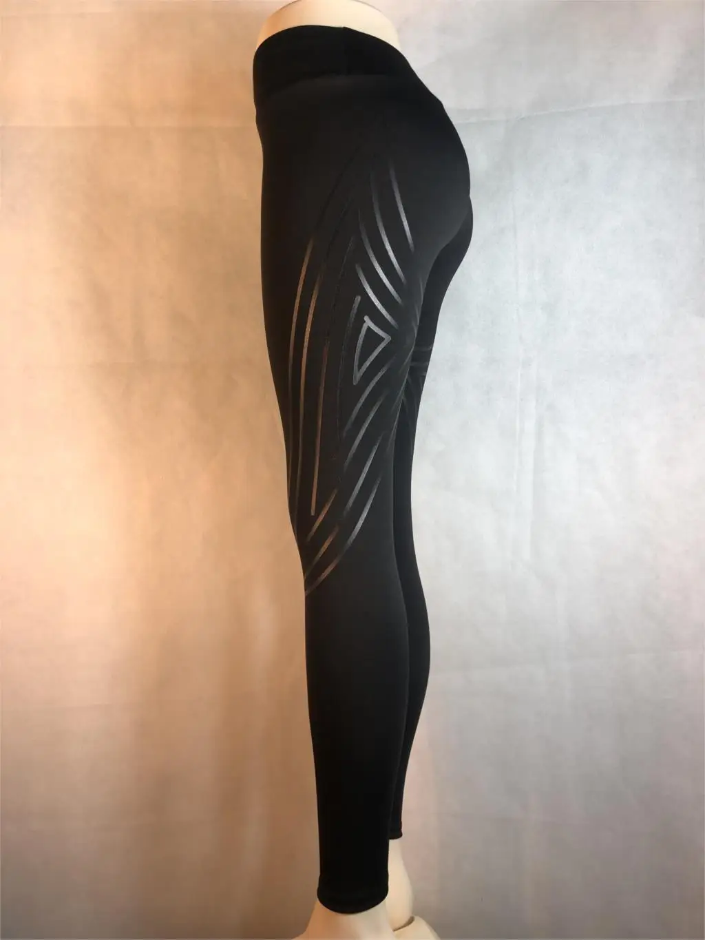 Женские штаны для йоги сексуальные черные леггинсы пуш ап спортзала колготки