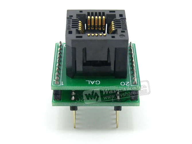PLCC20 к DIP20 программатор адаптер Yamaichi IC для пакет 1 27 мм шаг|adapters for programmer|adapter