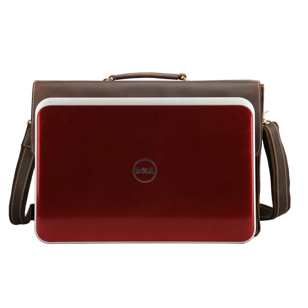 Кожаный мужской портфель Tiding ручной работы сумка для ноутбука 15 дюймов тоут