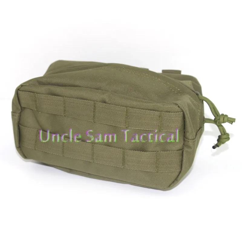 

Tactical Molle Survival Pocket Outdoor Double Zipper Camping Hunting Tool Pouch Horizontal Pouch Waist Pack Large Size