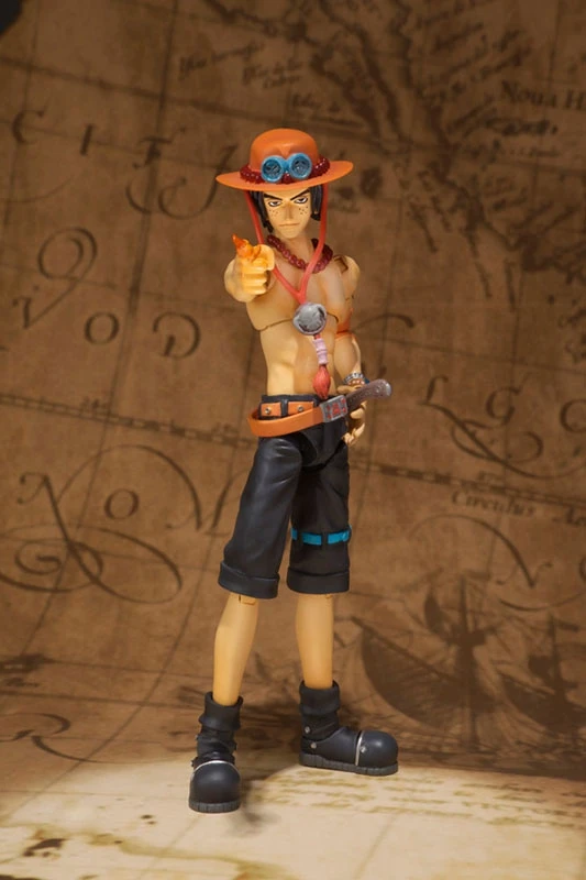 Японское аниме ONE PIECE Оригинальная фигурка BANDAI Tamashii Nation S.H. Фигурка/SHF-Portgas D. Ace |