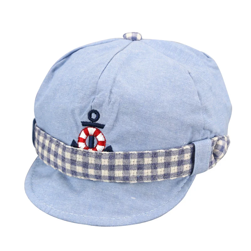 Кепка для мальчиков и девочек Seaman мягкая хлопковая кепка новорожденных