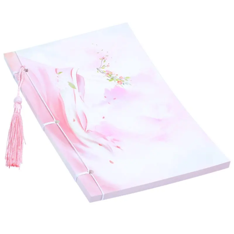 Винтажный блокнот с кисточкой стиль Дневники Блокнот #18 | Канцтовары для офиса и