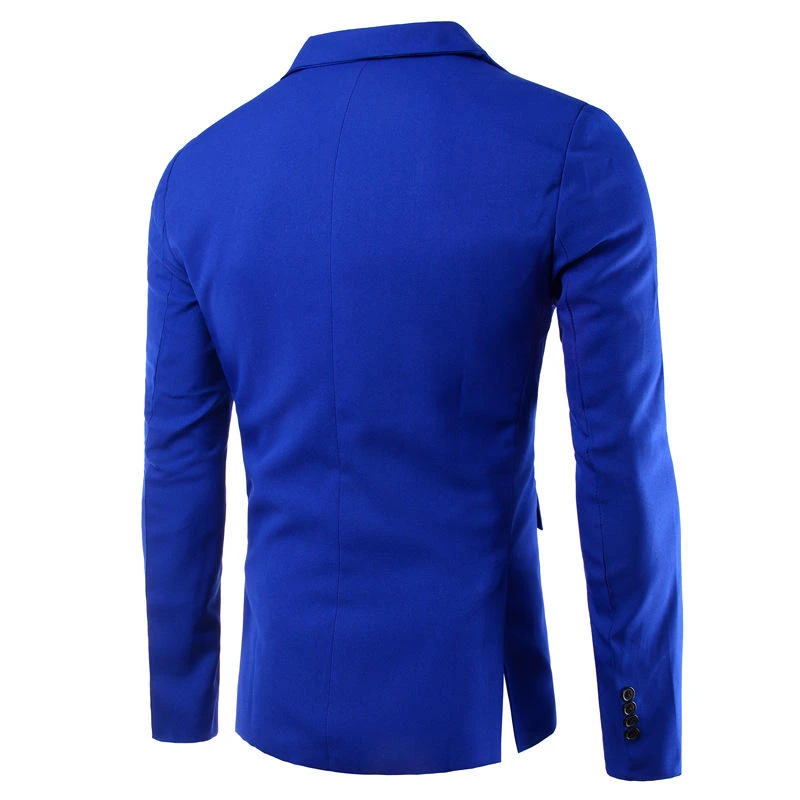 

New business casual Suit Jacket Mens slim fit fashion cotton blazers Mens top coat Wedding dance clothes men high-grade blazer
