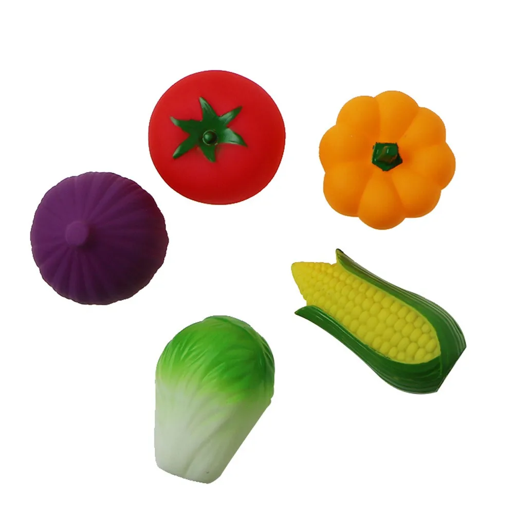 5 шт./компл. детская фруктовая растительная форма игрушки для ванной детские