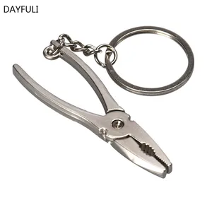 Брелок для ключей, карманные мини-плоскогубцы, брелок, металлический Регулируемый мини-тиски, инструмент для украшения автомобиля, аксессуары, плоскогубцы, ручные инструменты, 1 шт.