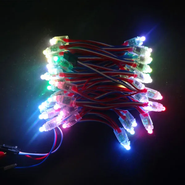 Пиксельная Светодиодная лента 5 в постоянного тока 50 узлов UCS1903 9 мм