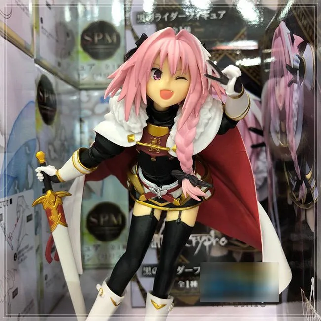 Новинка года. Оригинальная фигурка из аниме Fate/Grand Order Fate/apocripha Servant saber Rider Astolfo. Фигурка куклы