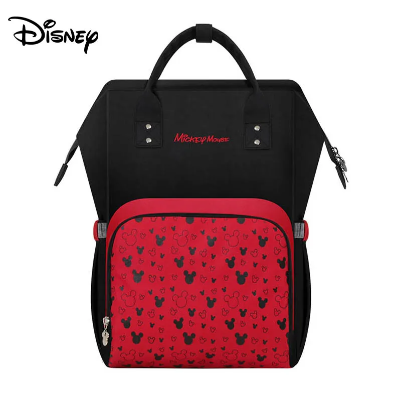 

Модная детская сумка для подгузников Disney, вместительный дорожный ранец для мам, дизайнерская сумка для ухода за ребенком