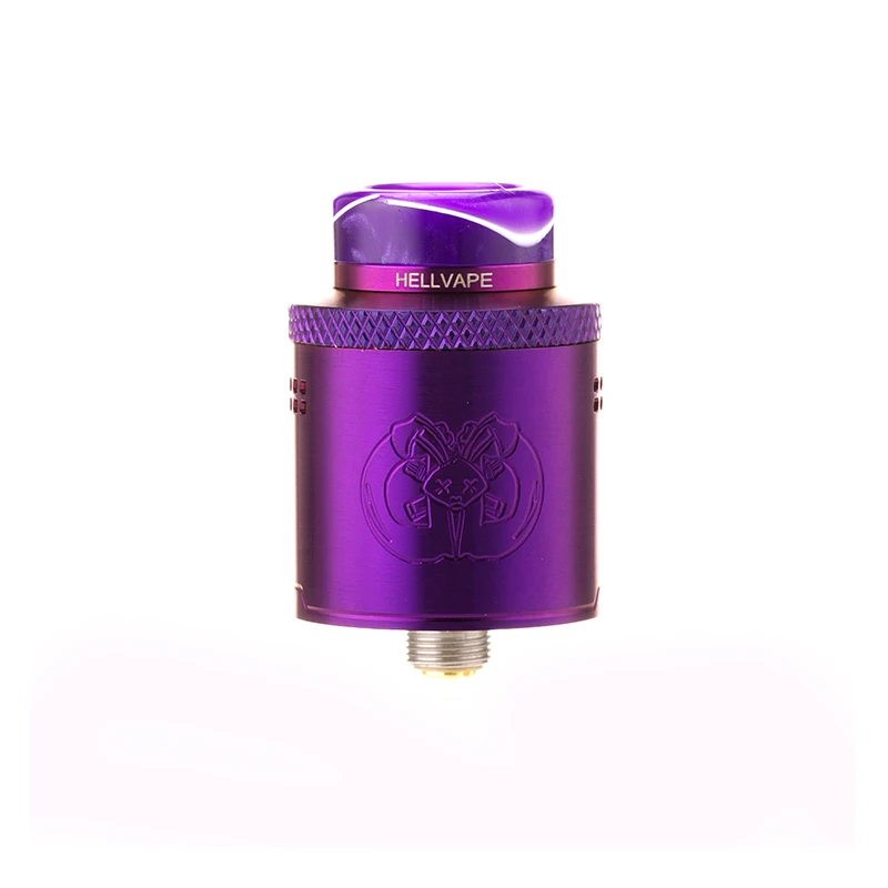 Hellvape падение мертвых RDA 24 мм Диаметр с 14 боковой поток воздуха отверстия и BF Squonk