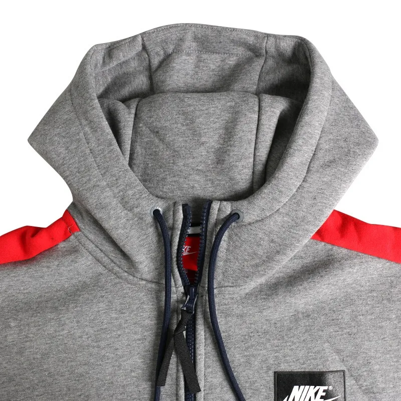 Оригинальное новое поступление NIKE Толстовка NSW AIR FZ FLC Мужская куртка спортивная