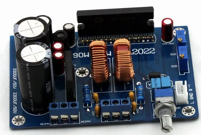 Плата звукового усилителя 2 канала 90 + Вт|amplifier board|audio amplifier2.0 amplifier board |