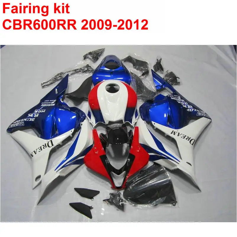 Литье под давлением популярный комплект обтекателей для HONDA cbr600rr 2009 2010 2011 CBR 2012 RR