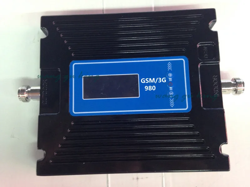 ЖК дисплей 3G W CDMA 2100 МГц + GSM 900 двухдиапазонный усилитель сигнала мобильного