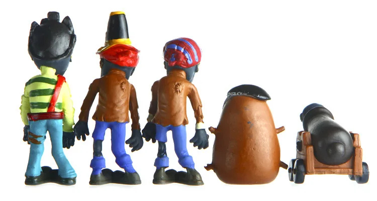 Забавная игрушка Растения против Зомби 7 серия ПВХ игрушки 10 шт мультяшная игра