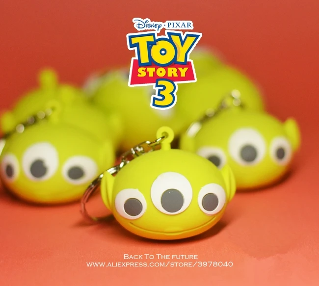 Disney Toy Story 3 Buzz Lightyear Woody Alien версия 4 см ПВХ фигурки куклы детские игрушки модель для
