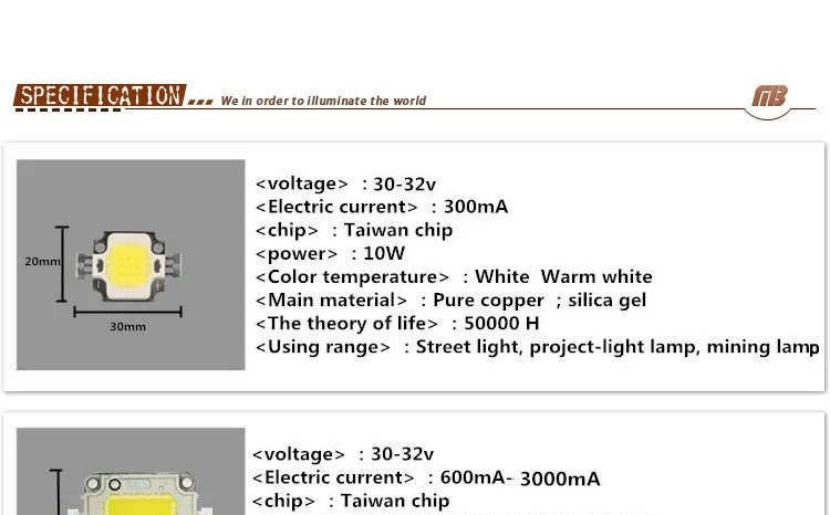 Светодиодный бусы COB чип высокой мощности Яркость 10 W 20 W 30 W 50 W 70 W 100 W нужно драйвер DIY для прожектор Точечный светильник светодиодный УДАРА фишек