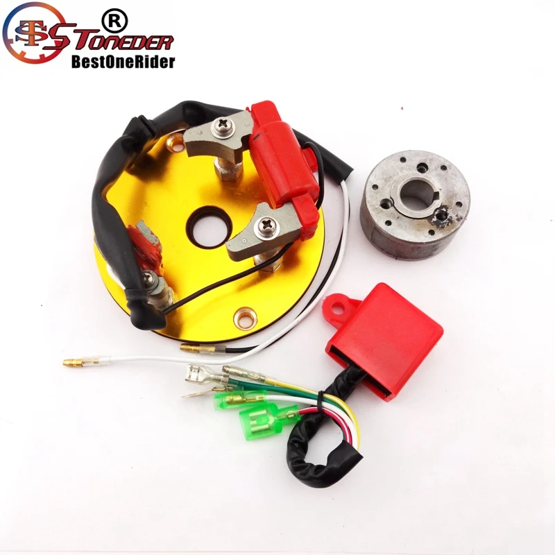 Каменщик гоночный статор ротор зажигания CDI Коробка для 110cc 125cc 140cc двигатель
