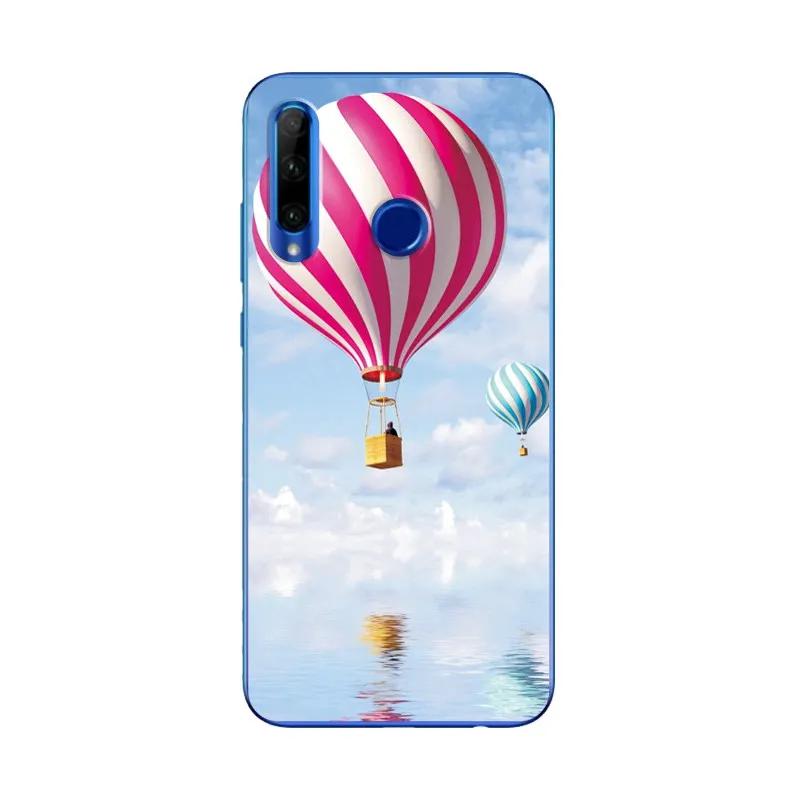 Soft TPU Phone Case For Huawei Honor 10i HRY-LX1 6.21'ɼover Colorful Painted Novelty Shell Para Capa Funda |
