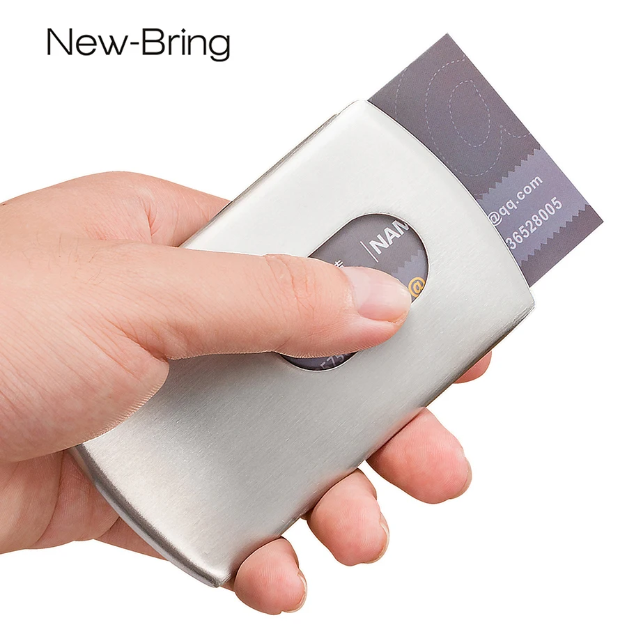 NewBring, держатель для кредитных карт и удостоверений личности, мужской бизнес-держатель для карт, кошелек, женский, Vogue