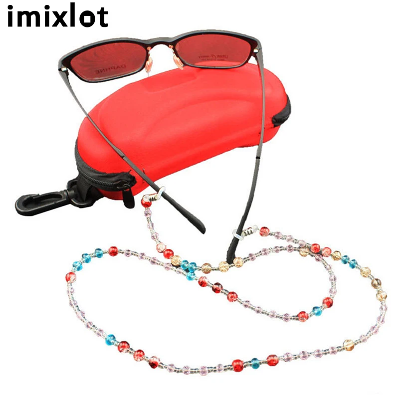 Цветные бусины для очков IMIXLOT 70 см очки цепочка ремешок держатель шнура шейный