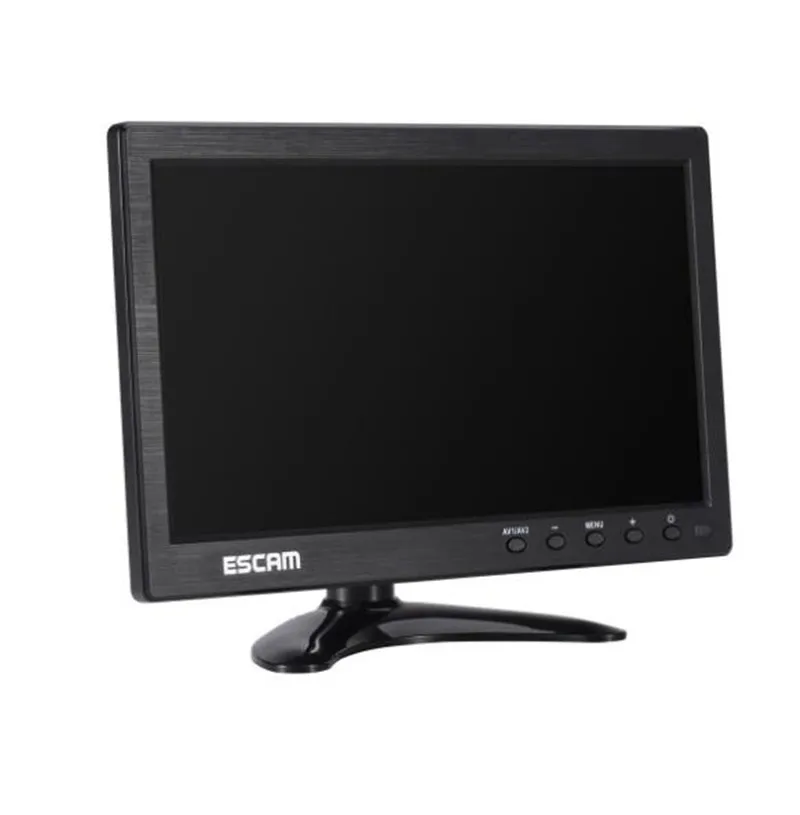 ESCAM многоязычный 10 дюймовый IPS LCD CCTV монитор VGA HDMI AV BNC USB вход|cctv monitor|lcd cctv monitorcctv lcd