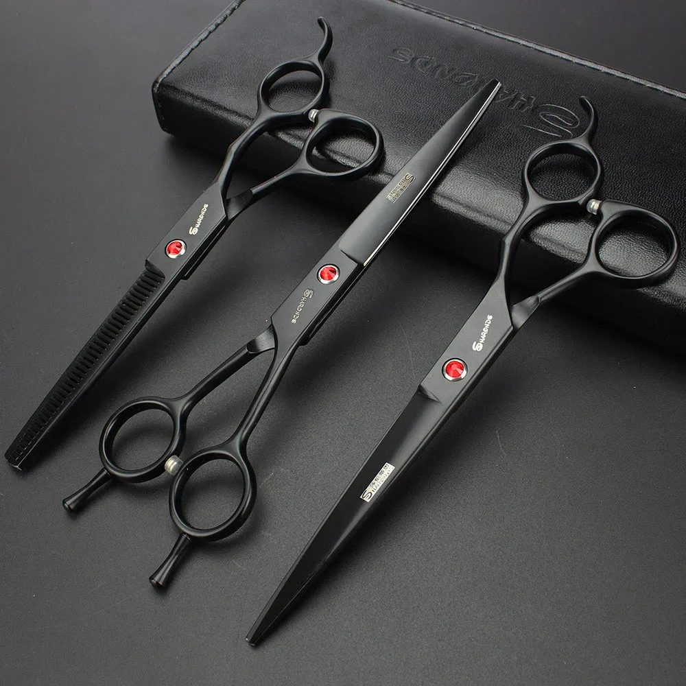 Парикмахерские ножницы 7 дюймов из нержавеющей стали|hairdressing scissor sets|scissors sethairdressing