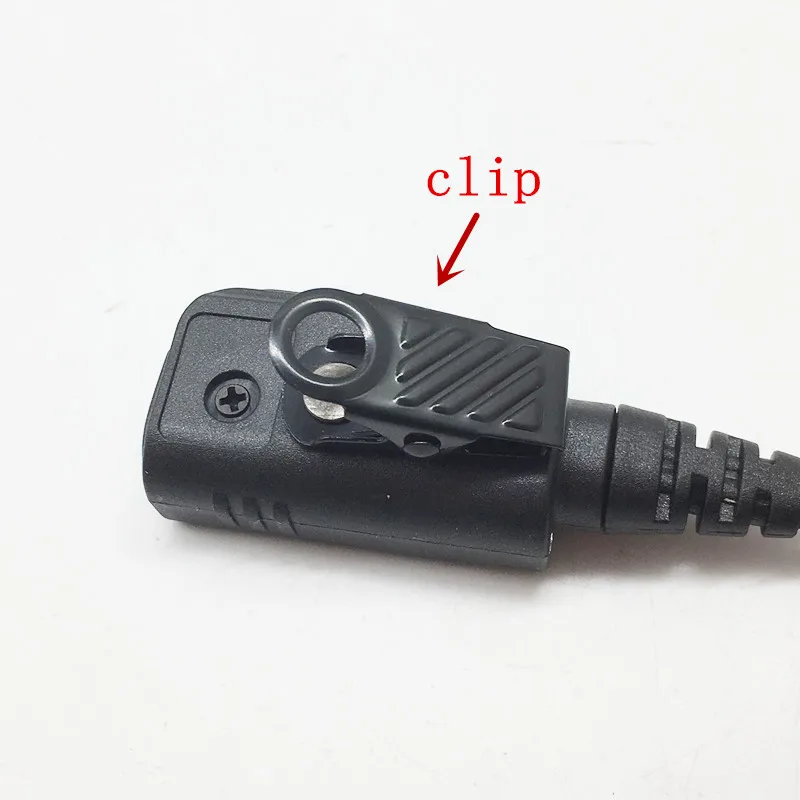 Honghuismart наушники ушные крючки с большим PTT для Hytera X1P X1E PD680 PD660 PD600 walkie talkie|walkie