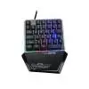 Коричневый Игровая клавиатура VOBERRY для G40 с кабелем и 35 клавишами, игровая клавиатура с одной рукой, эргономичный дизайн - Цвет: Коричневый