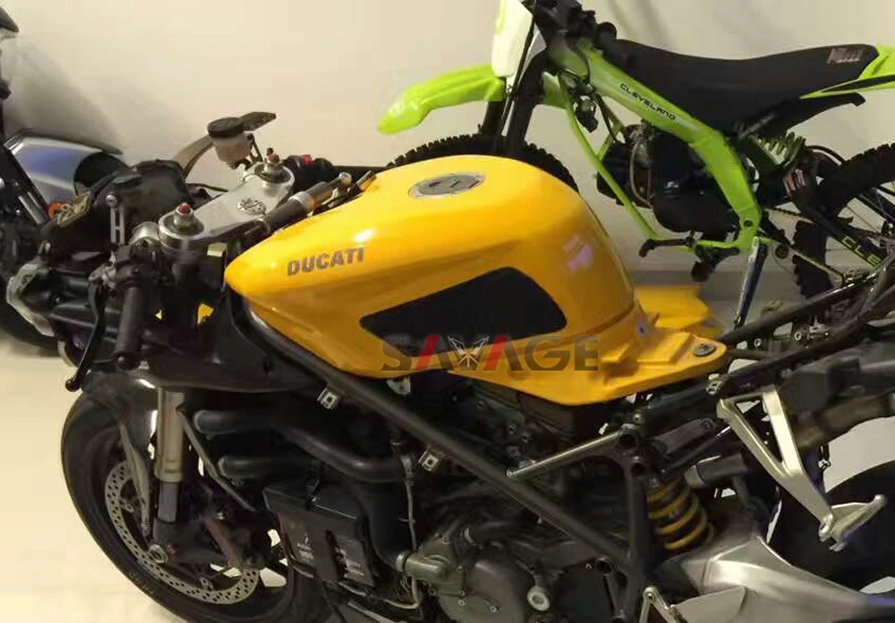 Для DUCATI 848 1098 1198 S/R Танк тяга Подушка Нескользящая Наклейка мотоцикл сторона наклейка газ колено сцепление протектор
