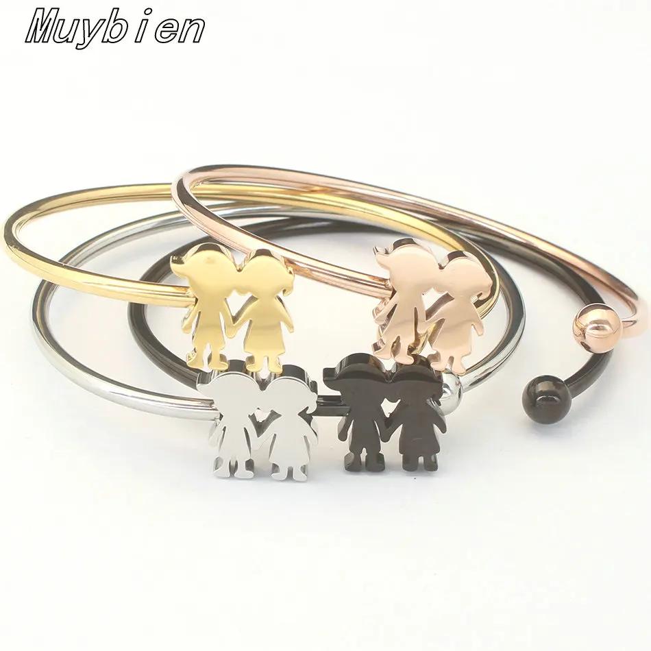 Wholesale Fashion New 4 colors High Quality and Exquisite Heart Jewelry for Women Bangles Bracelet Accessories BESKAEBG | Украшения и