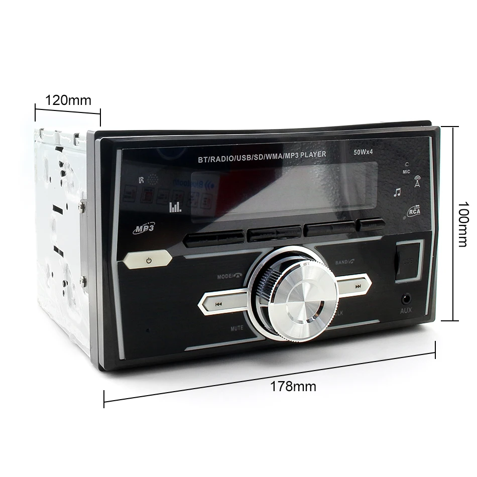 GreenYi Bluetooth стерео радио MP3 плеер Поддержка BT/FM/USB/SD Пульт дистанционного управления