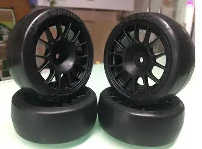 HPI TOURING 4PCS 1/10 на дороге Дрифт автомобильных шин набор для Tamiya TT01D/E TT02 4 шт - Цвет: HPI TOURING 4PCS