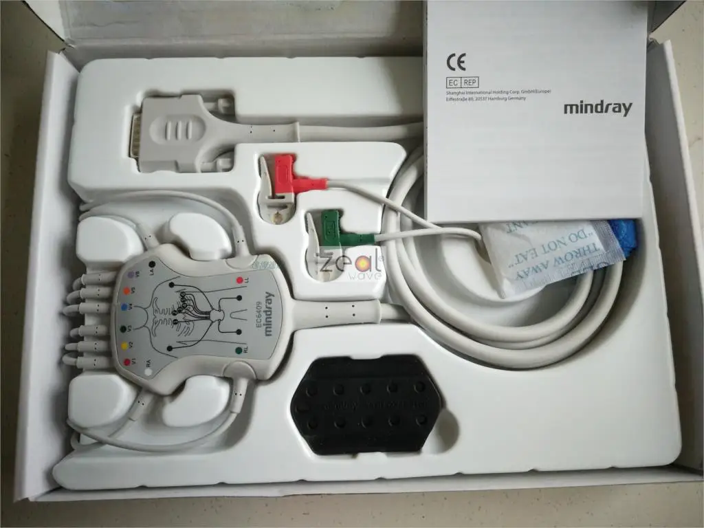 

Оригинальный аппарат для электрокардиографа Mindray 040-001643-00, интегрированный 12-свинцовый зажим для проводов типа EC6409