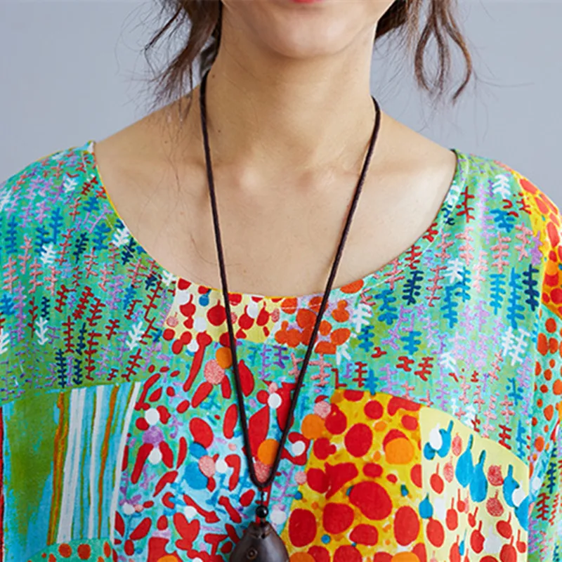 Новинка 2019 длинное женское платье с цветочным принтом летнее большого размера