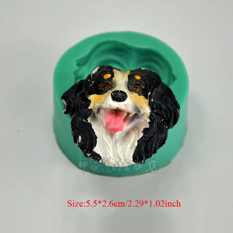 Силиконовые формочки для мыла и шоколада в виде пуделя инструменты украшения