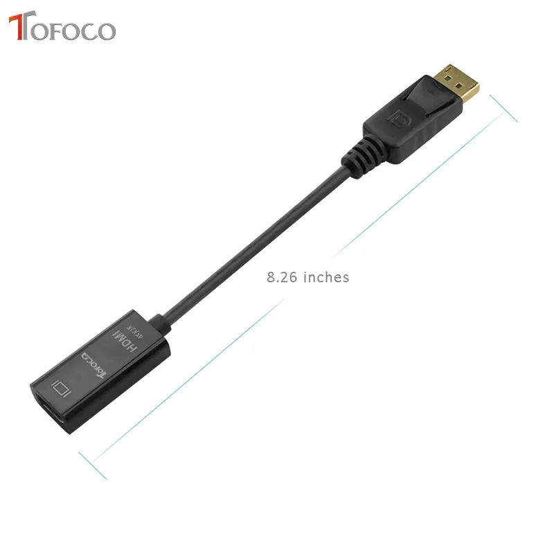 Кабель адаптер TOFOCO 4K Mini DP HDMI мини порт дисплея конвертер порта Thunderbolt Для Macbook Pro Air