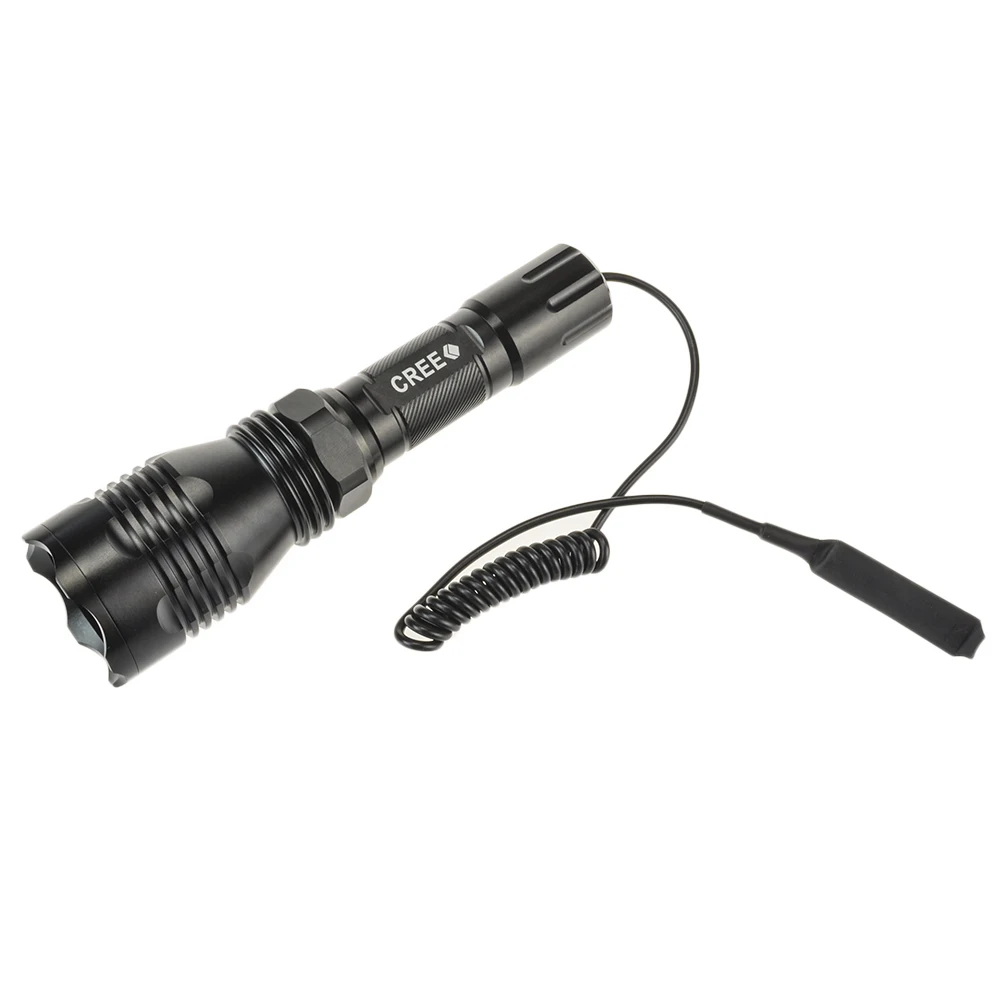 1 режим CrazyFire CREE XPE красный светильник ночной тактический охотничий светодиодный